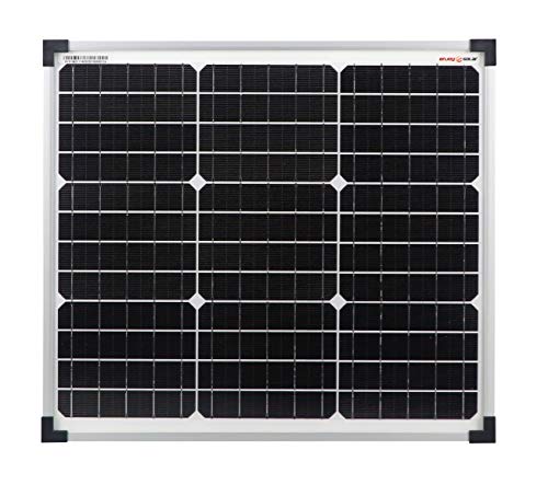 Módulo de panel solar monocristalino de enjoysolar®, 30 vatios, 12 V, ideal para el jardín, furgoneta o caravana