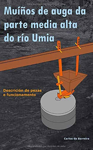 Muíños de auga da parte media alta do río Umia: Descrición de pezas e funcionamento