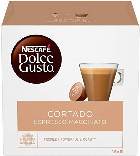 Nescaf Dolce Gusto - Cortado - Cpsulas de caf - 16 cpsulas - [set di 2]