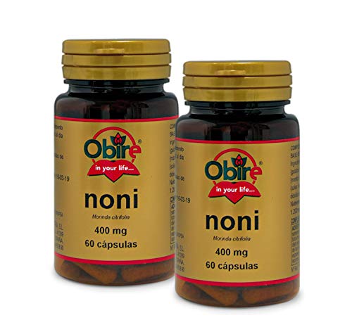 Noni 400 mg. 60 cápsulas (Pack 2 unid.)