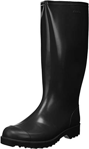 Nora Anton, Botas de Lluvia Hombre, Negro, 49/50 EU