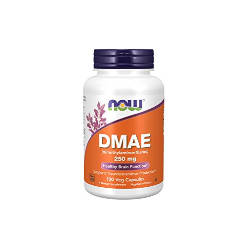 Now 250mg DMAE 100 Veg Cápsulas 100 g