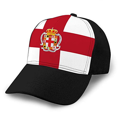 Nueva Gorra de béisbol de algodón de Moda Sombreros de Camionero Ajustables Bandera de almería en andalucía españa Sombrero de Hip Hop