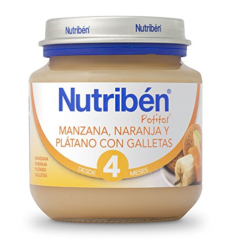 Nutriben Manzana, Naranja, Platano y Galleta - 130 gr