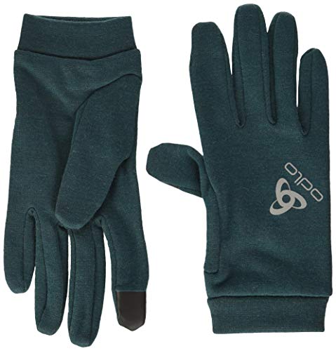 Odlo Gloves Natural+ Warm-Atlantic Deep, Accesorios Unisex Adulto, Unisex Adulto, 761100-40282, Atlantic Deep, XXS