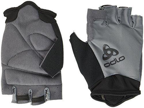 Odlo Gloves Short Active Guantes, Unisex Adulto, Steel Grey, S