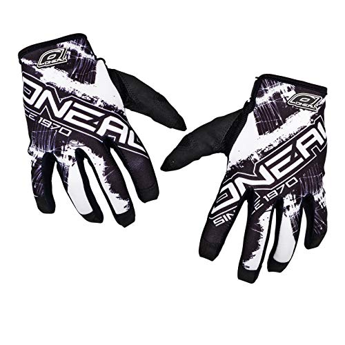 O'Neal Jump MX DH Handschuhe Shocker Schwarz Weiß Large