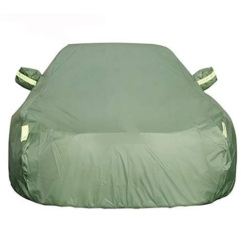 OOFAYZYJ Funda para Coche a Prueba de Polvo/Impermeable/a Prueba de Arañazos/Anti-UV/a Prueba de Viento Forro de Algodon Cubierta Completa del Coche Adecuado para el Honda Coche Compacto,NeuV