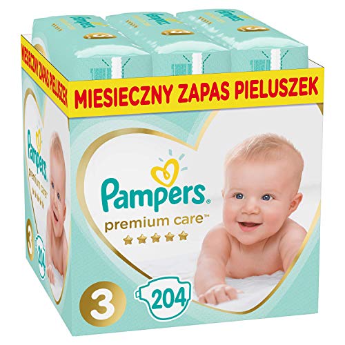 Pampers Premium Monthly Box S3 204 unidades