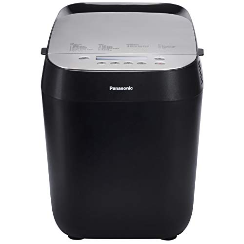 Panasonic Panificadora SD-ZD2010 (máquina de panificadora Croustina, 18 programas, panificadora sin gluten, ganadora de pruebas 2018), color negro