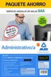 Paquete Ahorro y Test online GRATIS Administrativo del Servicio Andaluz de Salud. Ahorra 72 € (incluye Temario común; Temario específico volúmenes 1, ... 2700 test online gratis y acceso a Curso Oro)