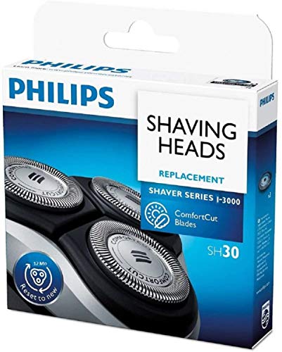 Philips Cabezales de afeitado de repuesto SH30 para series 1000-2000 -3000 pieza original OEM (número 3)