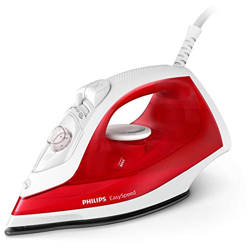 Philips EasySpeed-Plancha (220 ml), Color Rojo, 2000 W, 220 milliliters