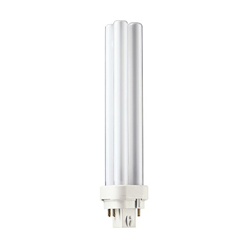 Philips PL-C - Lámpara fluorescente compacta, 26 W, 830, 4P