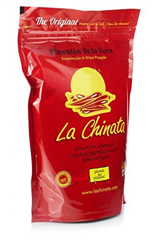 Pimentón de La Vera Ahumado La Chinata Picante bolsa 1 kg.