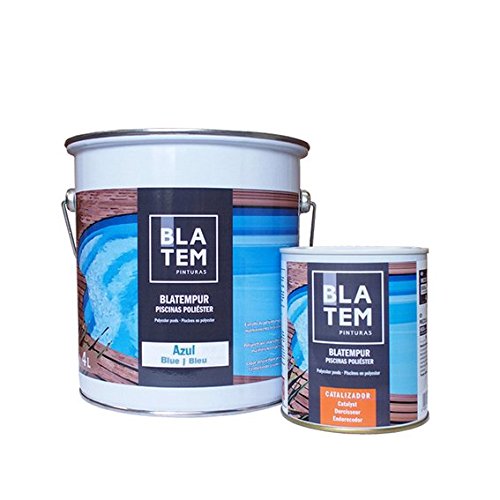 Pintura para piscina carcasa poliéster azul 4LT