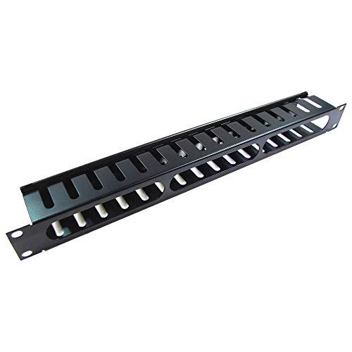 RackMatic - Panel de gestión ordenación de Cables para Armario Rack de 1U x 68 mm