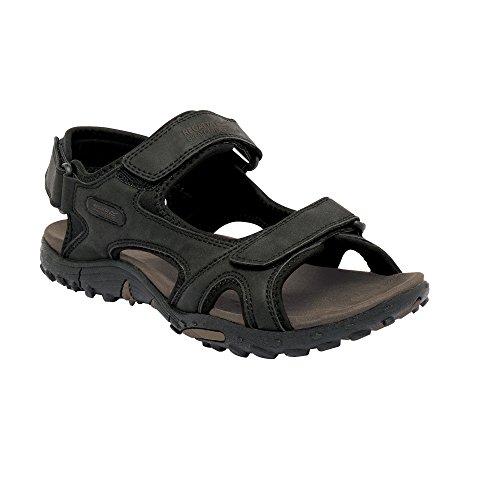 Regatta Great Outdoors - Sandalias/Chanclas Modelo Haris Hombre Caballero (47 EU) (Negro)