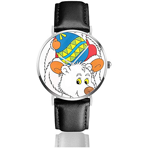 Relojes de Pulsera Reloj de Cuarzo Relojes de Papá Noel y Oso Polar