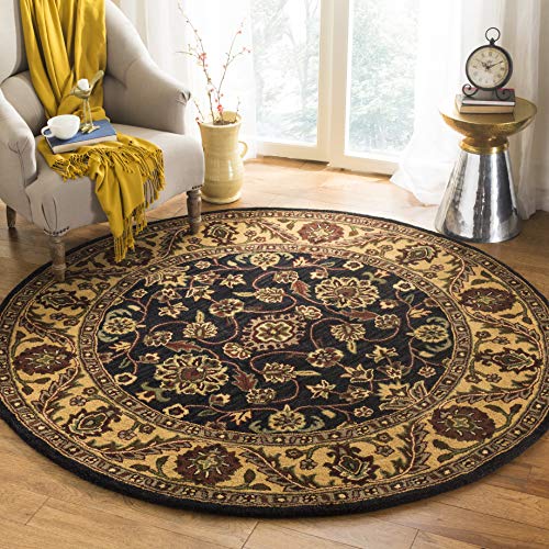 Safavieh Golden Japiur GJ250D Patina - Alfombra oriental, color negro