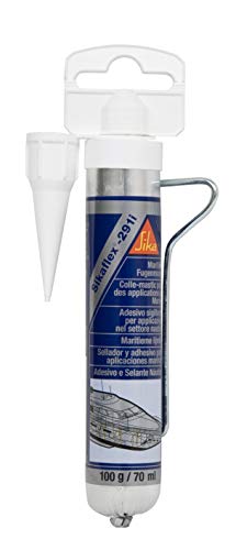 Sikaflex 291i, Sellador multiusos para aplicaciones marinas, Blanco, 70ml