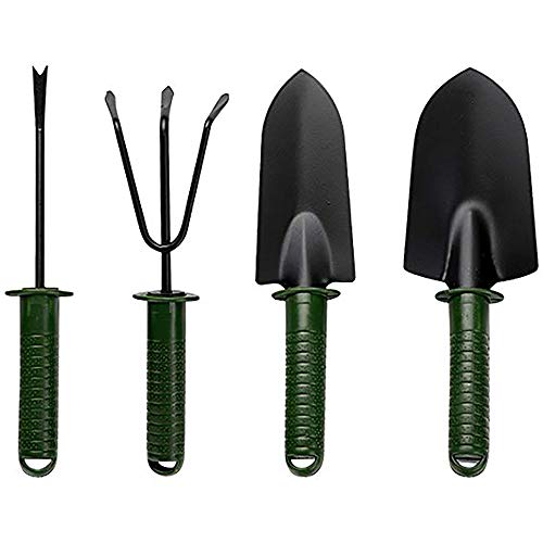 Sprießen 4 unids Set Mini Herramientas de jardinería Pala rastrillo Pala Plantas suculentas en Maceta Herramientas de jardín Garra-Herramientas de jardineria