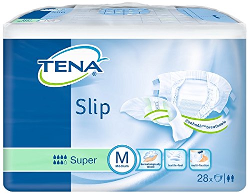 Tena Slip Super - Pañales para adultos (talla M, 28 unidades)