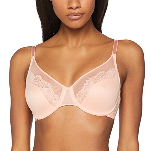 Triumph Lace Spotlight W Sujetador con Aros, Naranja (Dusty Pink 6237), 105E (Talla del Fabricante: 90) para Mujer