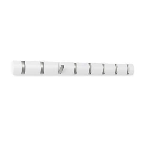 Umbra 318858-660 Percha de pared Flip 8 Blanco