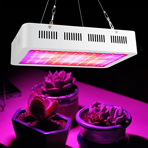 Victool Luz de Crecimiento de Plantas LED, Espectro Completo 100 Bombilla de Crecimiento de Plantas LED Lámpara hidropónica de Panel de floración Vegetal para Plantas de Interior AC85-265V