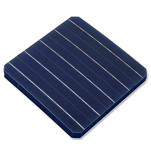 VIKOCELL 4.8W Fotovoltaico Silicio monocristalino Célula solar 6x6 para DIY Panel solar ( Paquete de 10 )