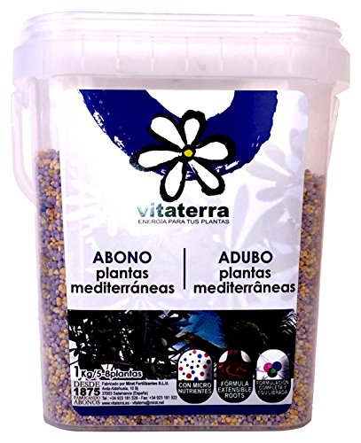 Vitaterra Abono Plantas Mediterráneas 1 kg, 28211