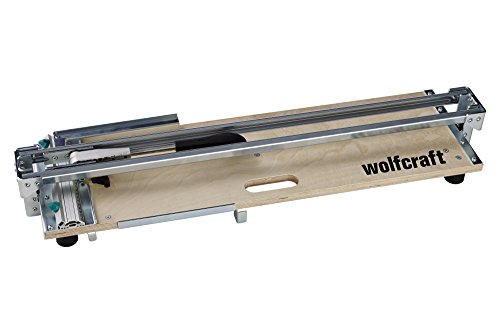 WOLFCRAFT 5553000 (L) TC 710 PW azulejos, plancha de base elaborada con material multiplex de 18 mm, longitud máx. de corte: 710 mm, grosor de la baldosa 3-14 mm PACK 1