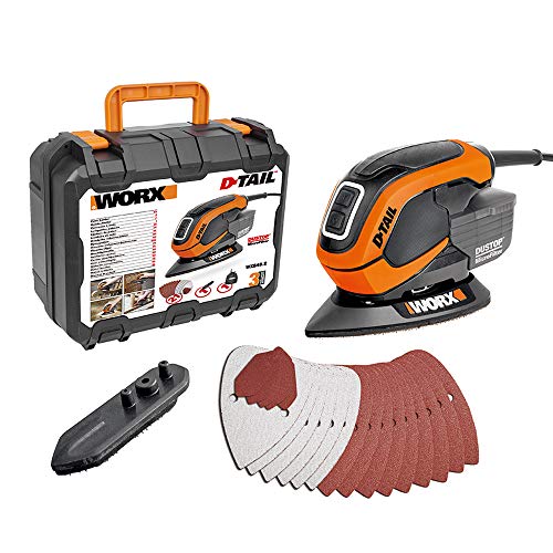 Worx WX648.2 Multilijadora 65W, Negro