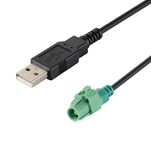 XCSOURCE® 1.5M USB 2.0 Macho 4-Pin Macho Cabezal Adaptador de Cable de arnés para VW Volkswagen Golf/Jetta/Passat MA1131