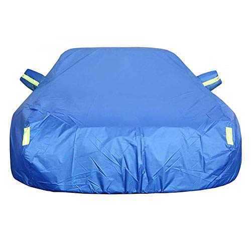 XQKXHZ Funda para Coche, Suitable for Honda Minicar Series Cubierta del Sedán Respirable Impermeable Protección contra El Polvo UV con Tira Reflectante Cubiertas para Exteriores Completas, Azul,NeuV