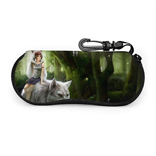 185 Estuche Para Las Gafas,Caja De Gafas Princess Mononoke, Fundas Clásicas Para Gafas De Sol Para Viajes Al Aire Libre,17x8cm