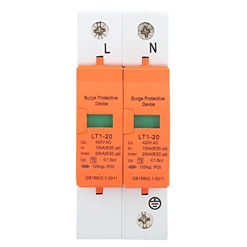 2P House Surge Protector, dispositivo de detención de bajo voltaje 10kA-20kA 420VAC