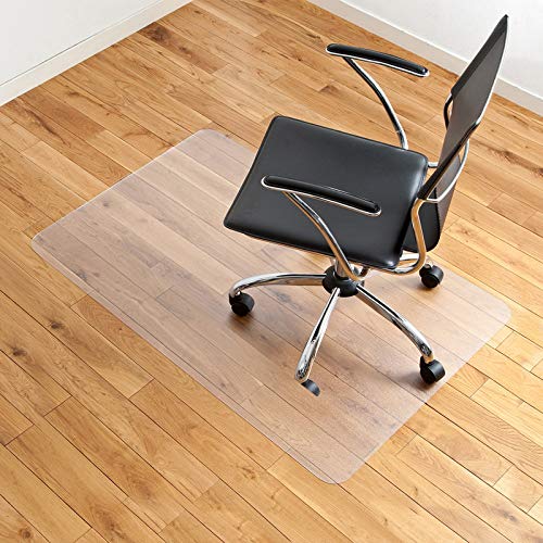 Alfombrilla Transparente para Silla Protector Suelo para Piso de Oficina PVC Protector de Piso para Computadora de Oficina Antideslizante Durable para Protector de Alfombra para Piso Duro 75 x 120cm