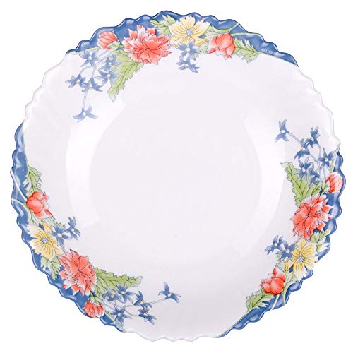 Arcopal Florine - Plato hondo (21 cm), diseño de flores, multicolor