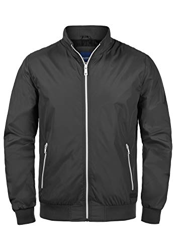 BLEND Brad - Nylon chaqueta para hombre, tamaño:L, color:Phantom Grey (70010)