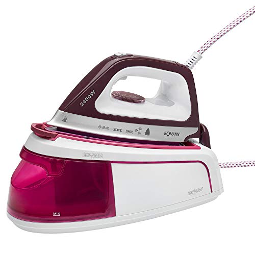 Bomann DBS 6034 CB-Bombilla (2300 W), Color Blanco y Lila, 1