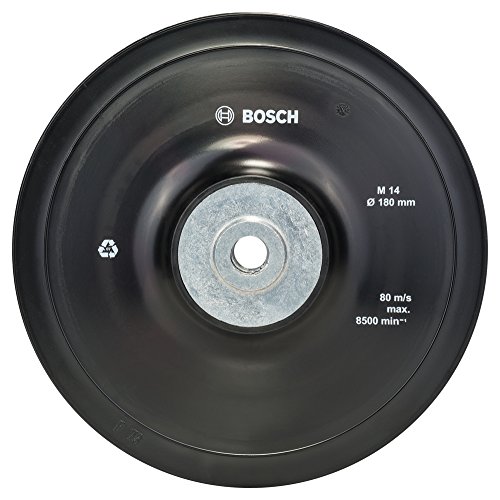 Bosch 2 608 601 209 - Plato de goma - 180 mm, 8 500 U/min (pack de 1)