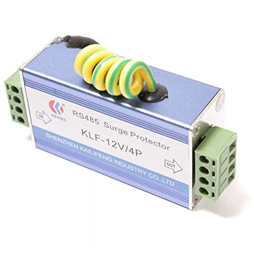 Cablematic - Protector de sobretensión serie RS485 10KA 12VDC 4-pin