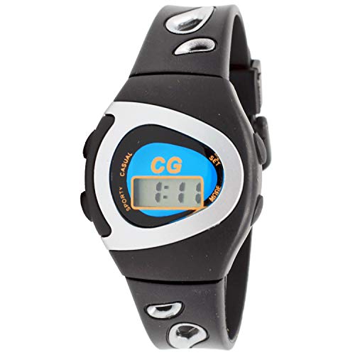 Christian Gar Cg-414-p Reloj Digital Unisex Caja De Resina Esfera Color Gris