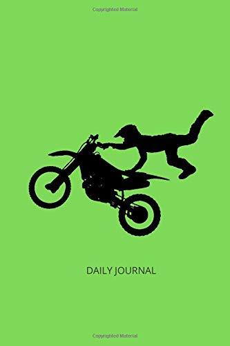 Dirt Bike Daily Journal 6x9 120 Pg: Notebook:  great gift or diary:  120 lined pages