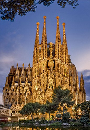 Educa- Sagrada Familia Puzzle, 1000 Piezas, Multicolor (17097)