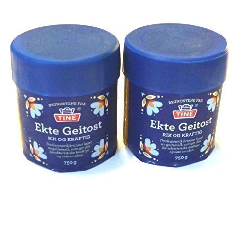 Ekte Geitost - dos hormas de queso de cabra noruega 2 x 750 gr