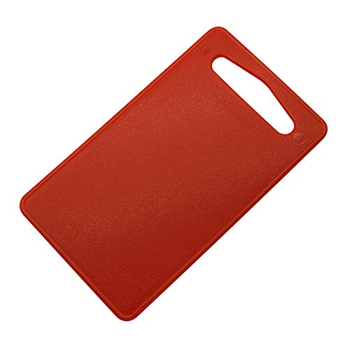 Fackelmann Tabla Cocina 24X14Cm, Polietileno LLDPE, Rojo, 24 x 14 x 0.5 cm