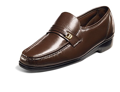 Florsheim Men's Riva Cognac Ankle-High Leather Loafer - 10.5D